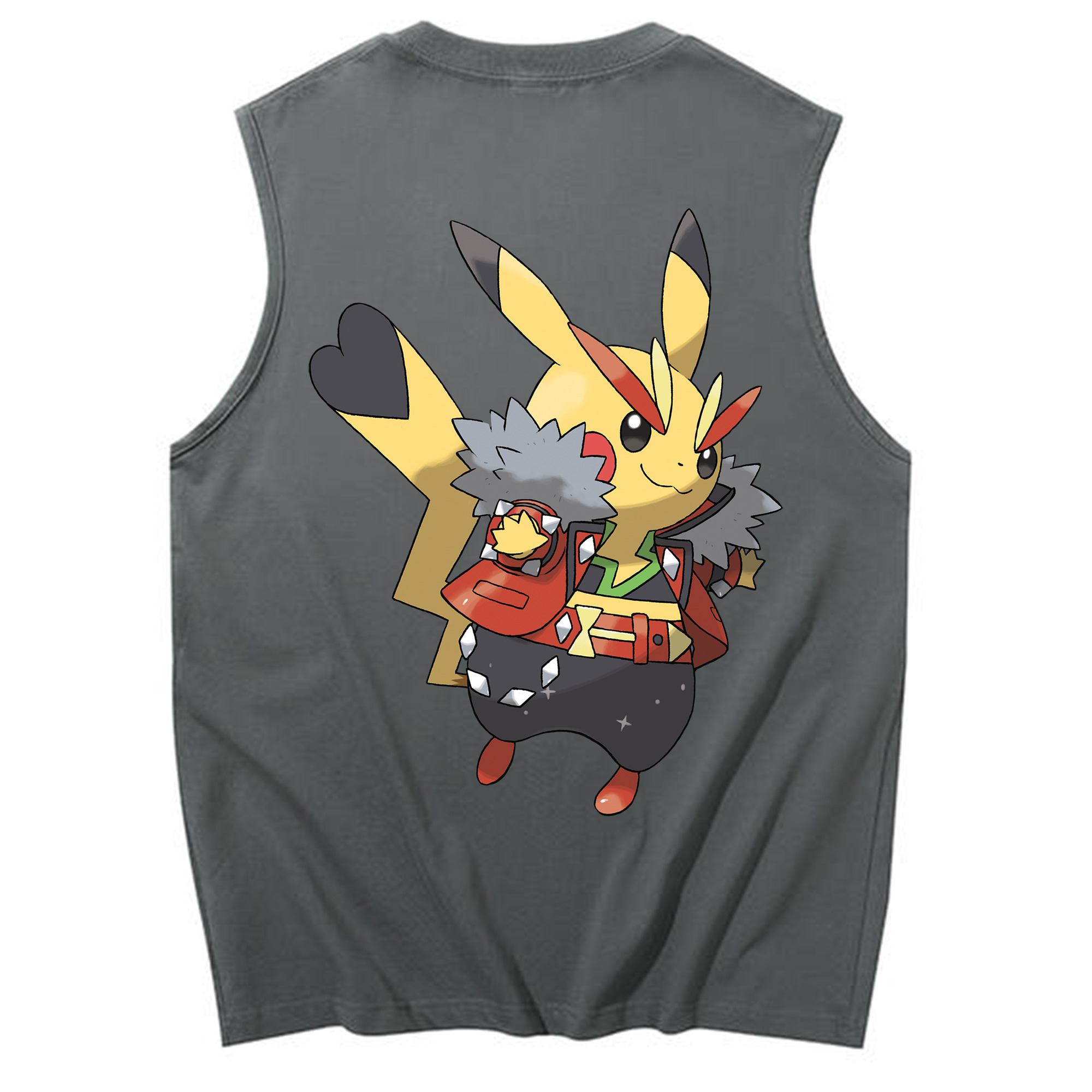 （画像用） ポケットモンスター Pokémon コットン100％タンクトップ（背面プリント）